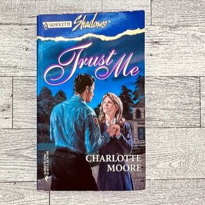 Trust Me Charlotte‎ Moore 1996 Paperback Silhouette Shadows Paranormal Romance